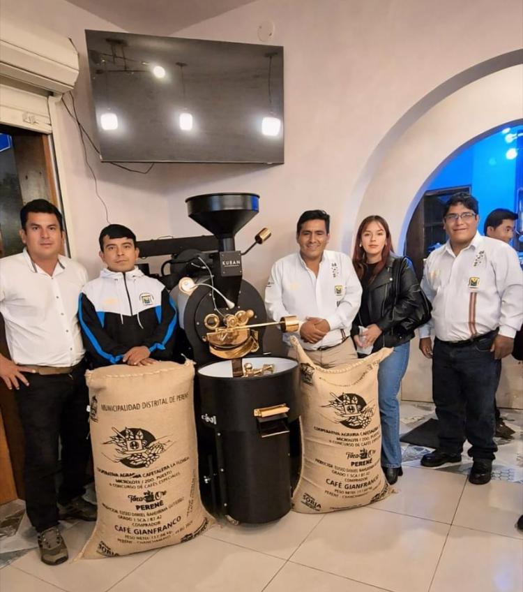 Stand de cafetería Café Gianfranco en feria